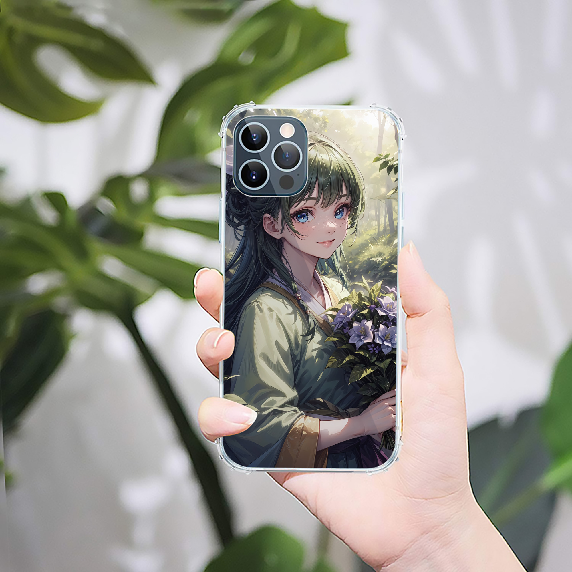 （画像用） 薬屋のひとりごと The Apothecary Diaries 【iPhone 12シリーズ対応】透明スマホケース（クリアソフトケース）